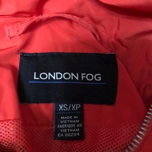 London fog rain jacket